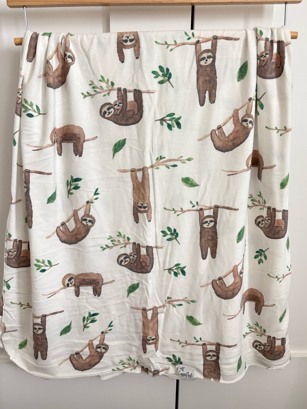 Copper Pearl Swaddle Blanket
